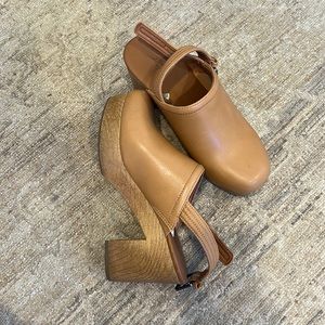 Faux Leather Clogs